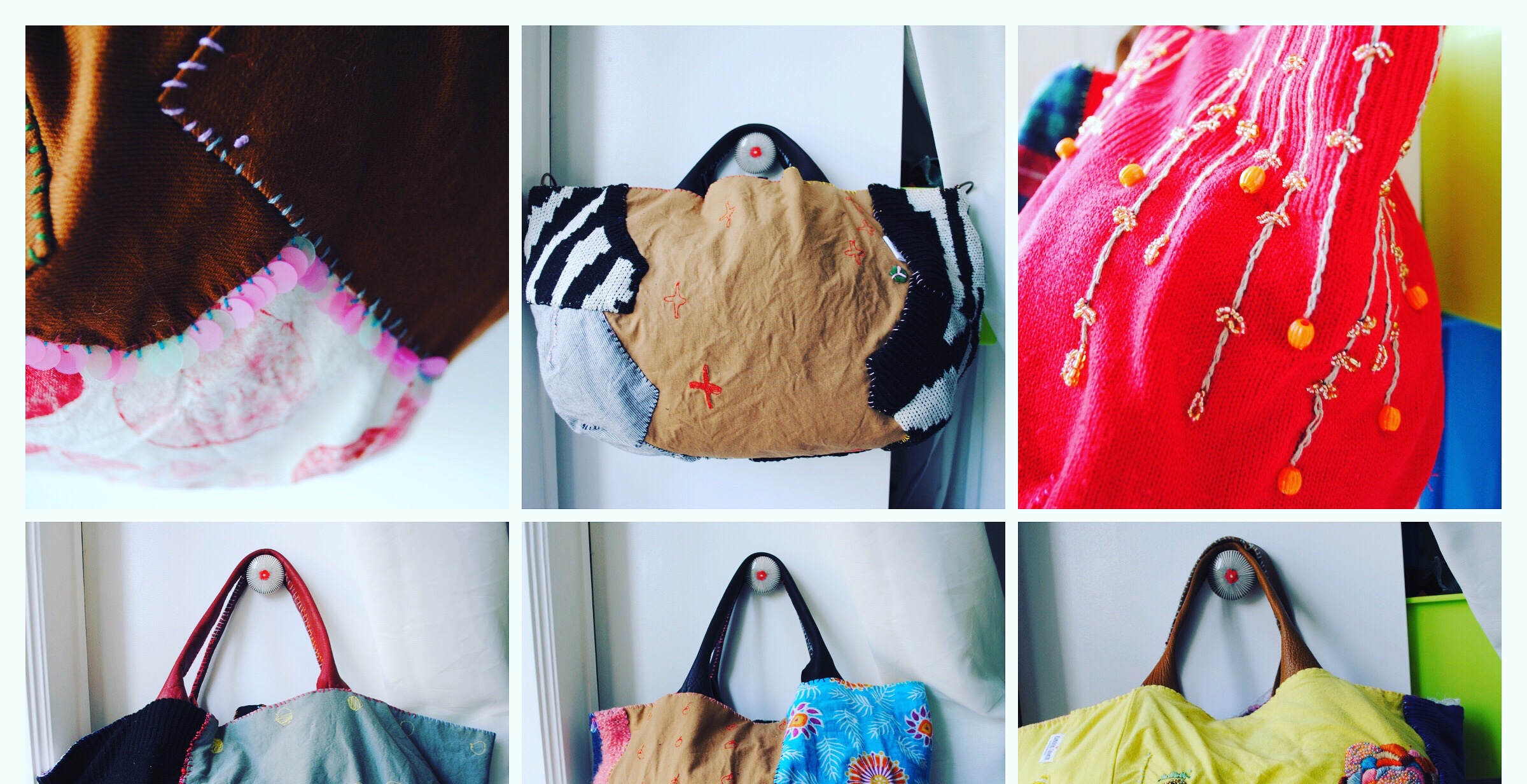 Randers Tanker. – Håndlavede stofpunge og tasker